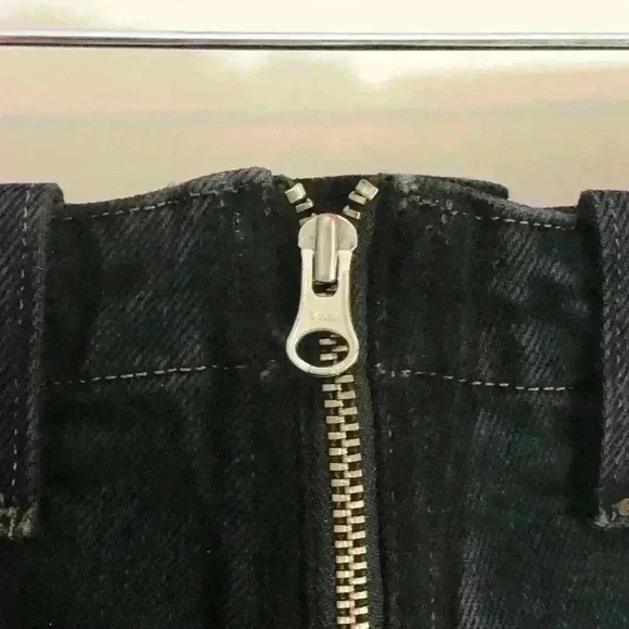 NWT Agolde Black ‘Siouxise Zip Skirt’ Denim Skirt - Picture 9 of 10